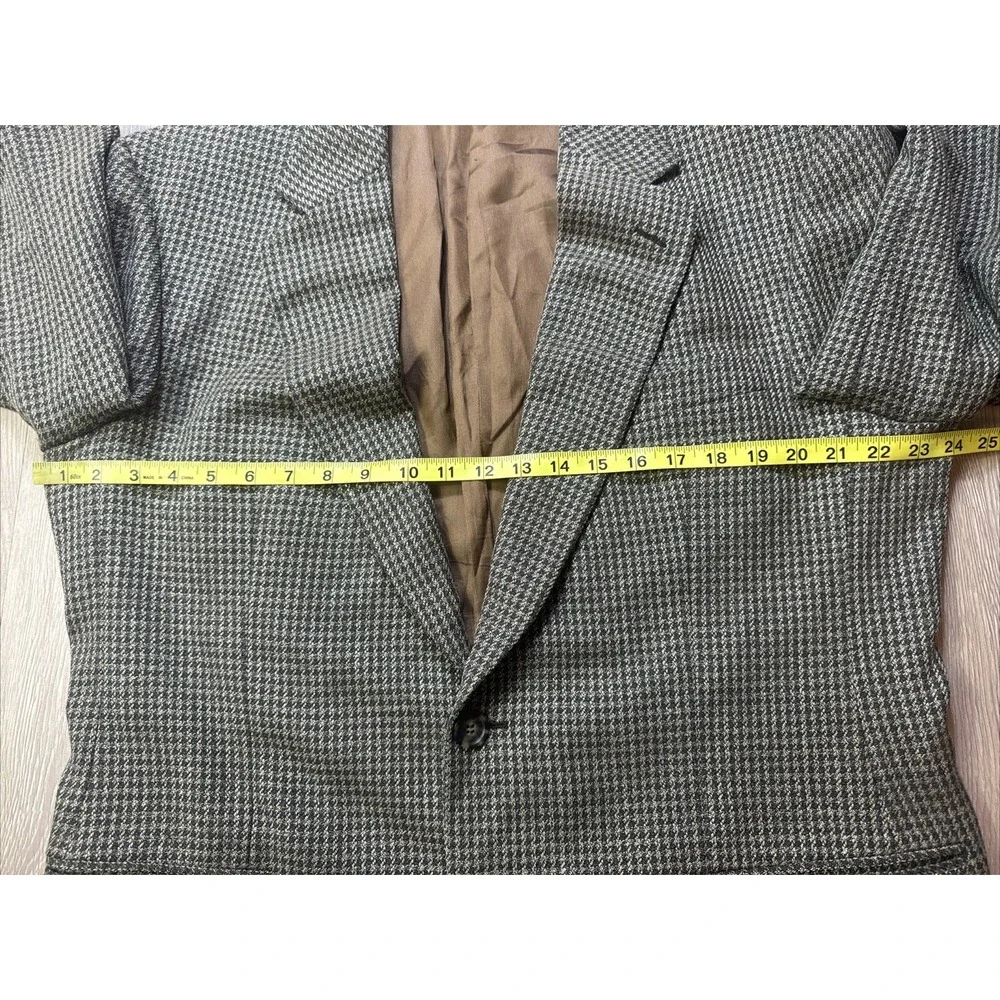 Ermenegildo Zegna Soft Silk Blend Sport Coat Blazer Jacket Men's 44R Woven‎ Rare